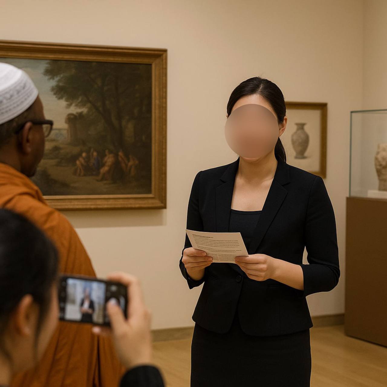 강사 도슨트 활동 사진 1